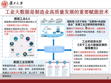 工业大数据分析技术挑战与应用(Presented by Professor Wei Wang from Fudan University)